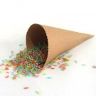 Χωνάκι Ρυζιού (6,5x15,5εκ.) Χαρτόνι 300γρ. Craft 0517826 (48τμχ.)