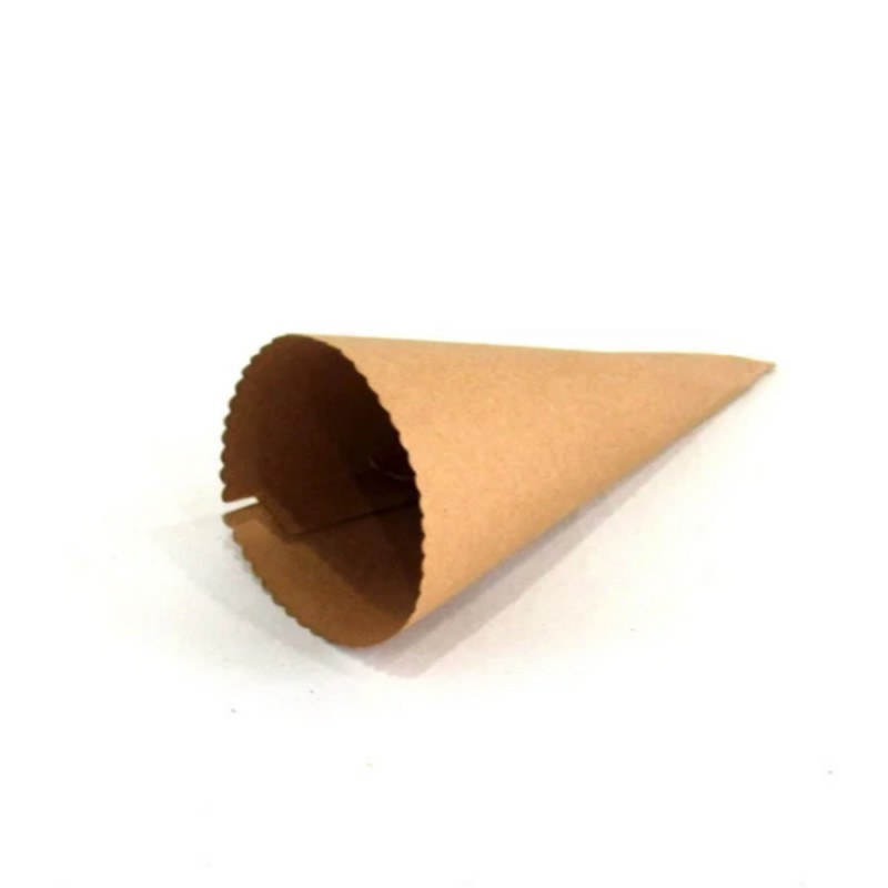 Χωνάκι Ρυζιού (6,5x15,5εκ.) Χαρτόνι 300γρ. Craft 0517826 (48τμχ.)