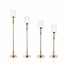 Μεταλλικό Χρυσό Κηροπήγιο (16x70εκ.) 0496.23256