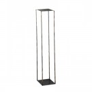 Μεταλλική Βάση Τετράγωνη Χρυσή- Μαύρη (60εκ.)