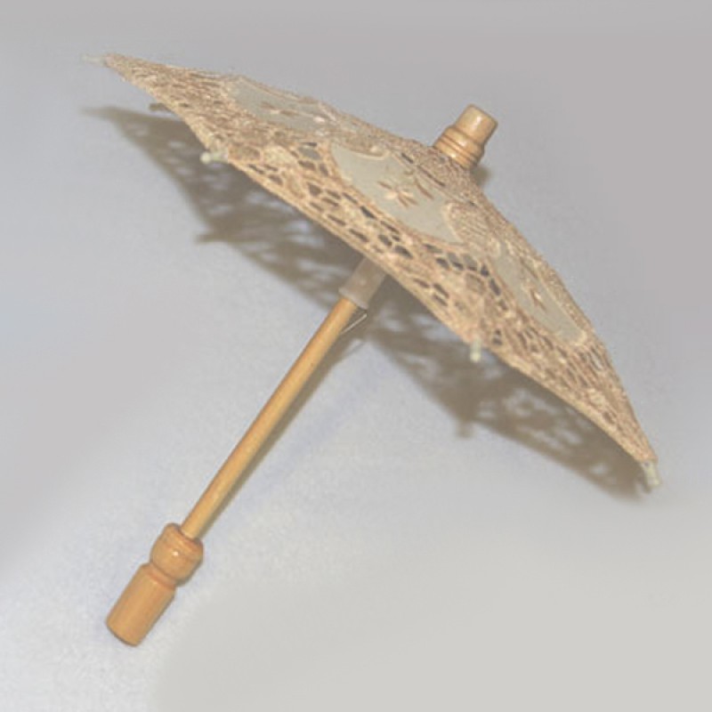 Ομπρέλα Με Βαμβακερή Δαντέλα (26cm)  0519440
