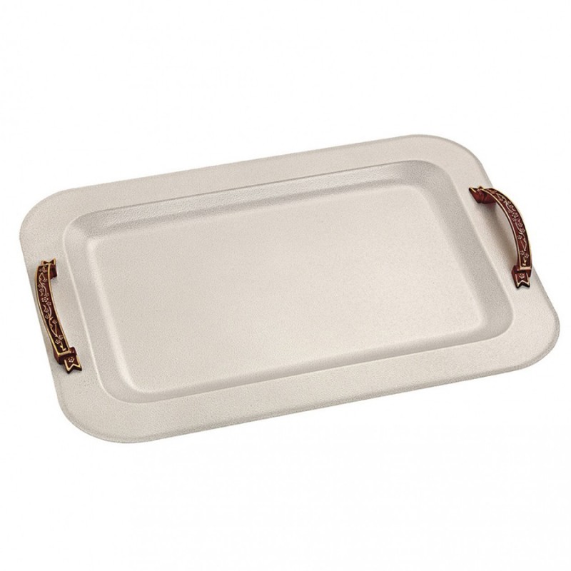 Ανοξείδωτος Σαγρέ Δίσκος Λευκό/Μπρονζέ ΚΔ2109