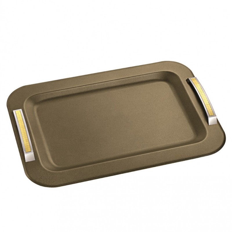 Ανοξείδωτος Δίσκος Καφέ/Ασημί/Χρυσό ΚΔ2121