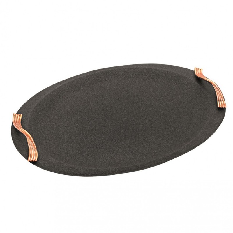 Ανοξείδωτος Δίσκος Μαύρο/Χρυσό ΚΔ2157