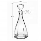 Καράφα Κρυστάλλινη Βοημίας 750ml (32x12,50εκ.) Victoria ΚΜ250