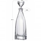 Καράφα Κρυστάλλινη Βοημίας 540ml (10x30εκ.) Flair ΚΜ270