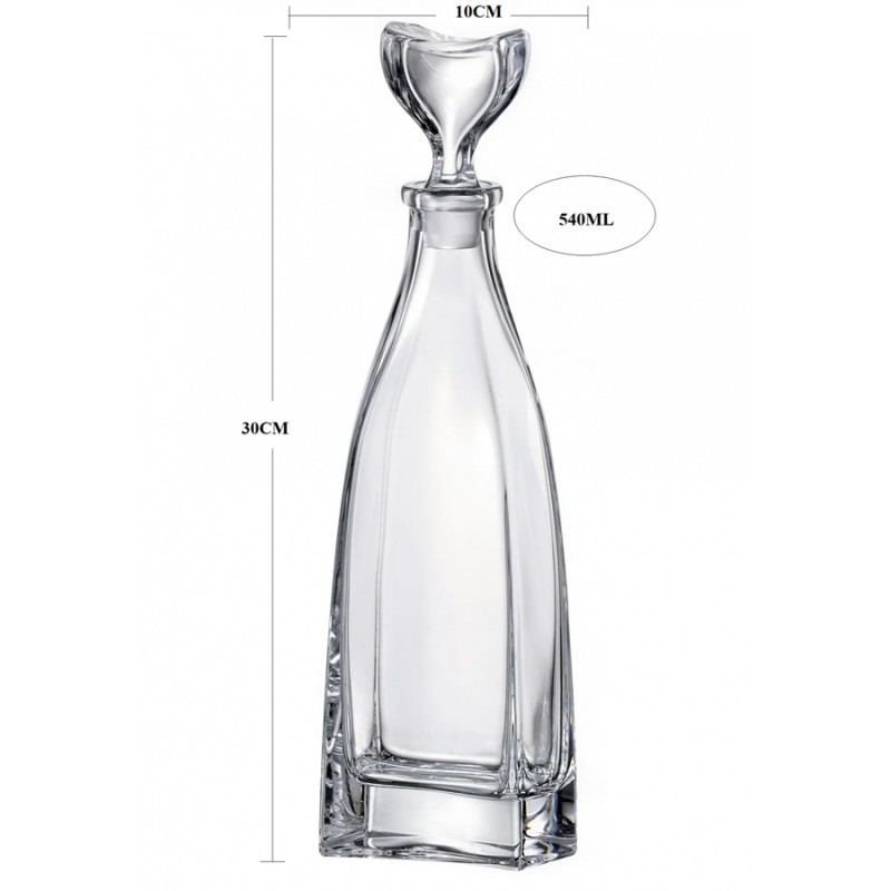 Καράφα Κρυστάλλινη Βοημίας 540ml (10x30εκ.) Flair ΚΜ270