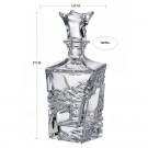 Καράφα Κρυστάλλινη Βοημίας 700ml (12x27εκ.) Samurai ΚΜ380