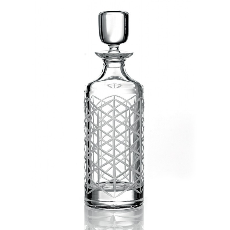 Καράφα Κρυστάλλινη Βοημίας 750ml (9,5x31εκ.) Be Queen ΚΜ420