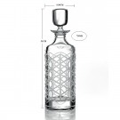 Καράφα Κρυστάλλινη Βοημίας 750ml (9,5x31εκ.) Be Queen ΚΜ420