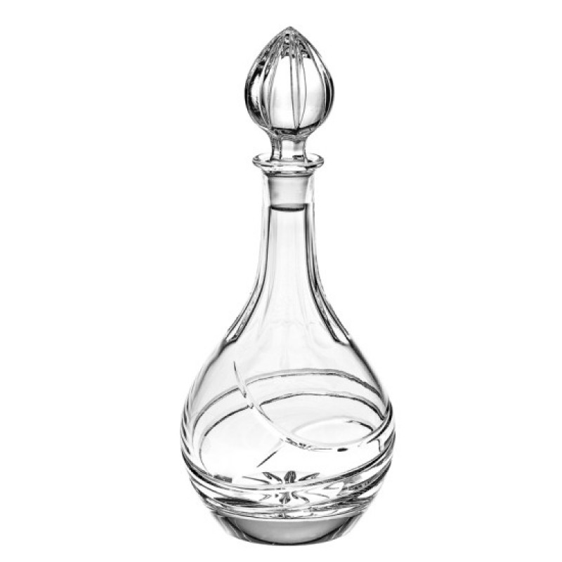 Καράφα Κρυστάλλινη Βοημίας 1000ml (33.5x13εκ.) ΚΜ590 Round Sting