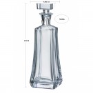 Καράφα Κρυστάλλινη Βοημίας 700ml (9,5x29εκ.) Arezzo ΚΜ60
