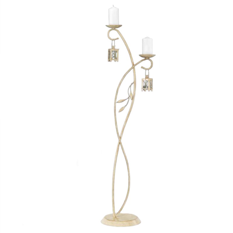 Λαμπάδες Γάμου - Κηροστάτης 1126 (2τμχ.)