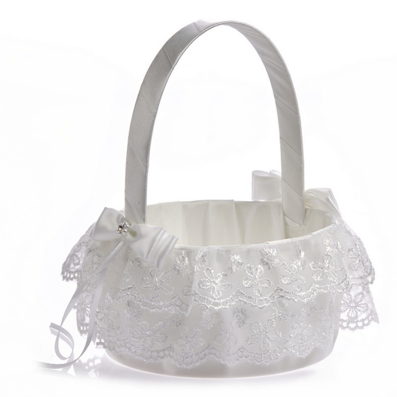 Καλαθάκι Ρυζιού (14x20εκ.) Λευκό ΝΚ331