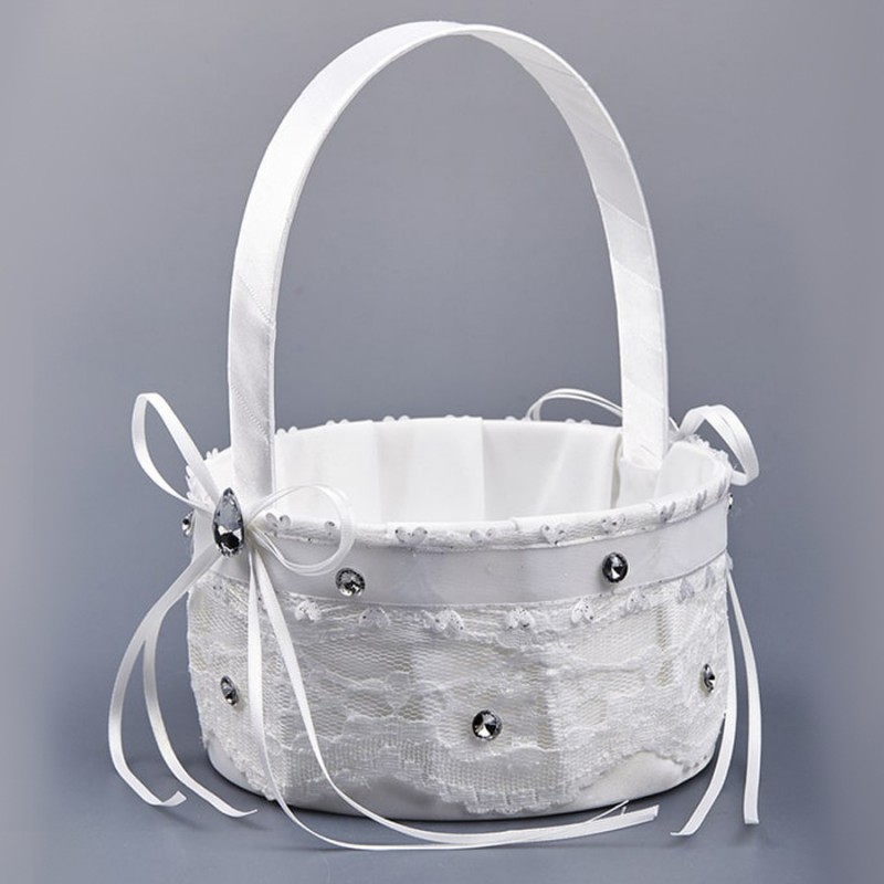 Καλαθάκι Ρυζιού (13x20εκ.) Λευκό ΝΚ353