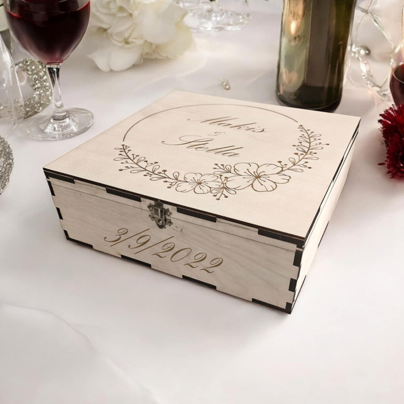 Wedding Memory Box (25x25x8εκ.) DW-2