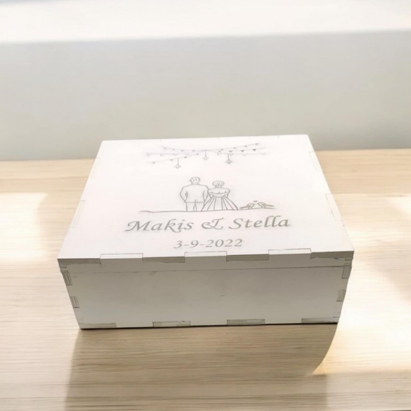 Wedding Memory Box (25x25x8εκ.) DW-6
