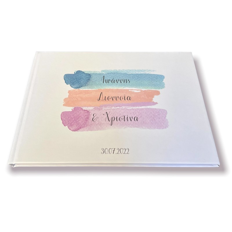 Βιβλίο Ευχών Γάμου και Βάπτισης Λευκό - CUS195