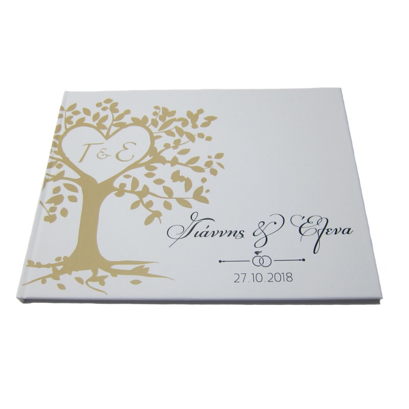 Βιβλίο Ευχών Γάμου CUS174