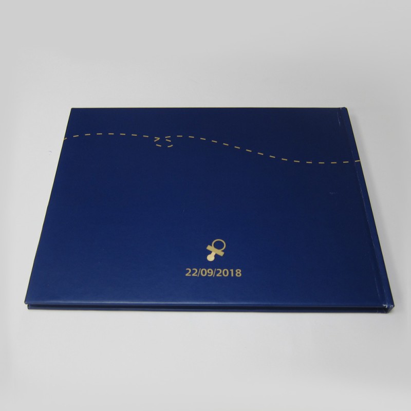 Βιβλίο Ευχών Γάμου και Βάπτισης CUS122 Μπλε