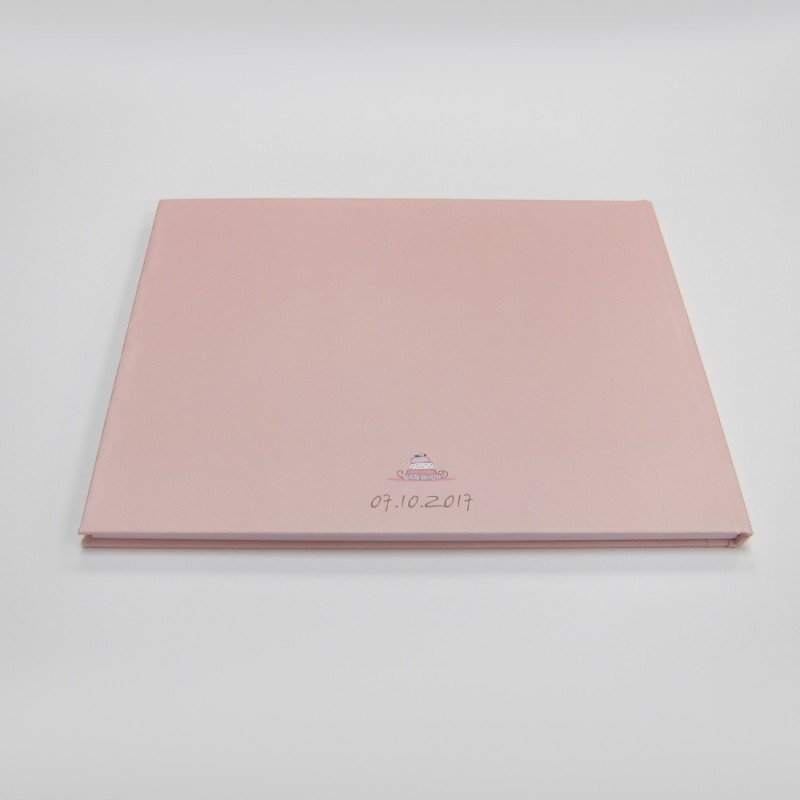 Βιβλίο Ευχών Γάμου και Βάπτισης CUS146 Σομόν