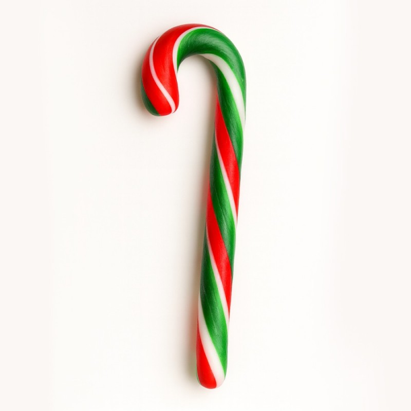 Γλειφιτζούρια Anna Lollipops - Μπαστουνάκι Πολύχρωμο Βανίλια 25gr. (30τμχ.)