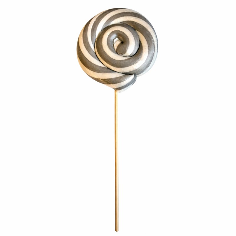 Γλειφιτζούρι Πιρουλέτα Camelot Ασημί – Μεγάλο 90gr (12τμχ.)