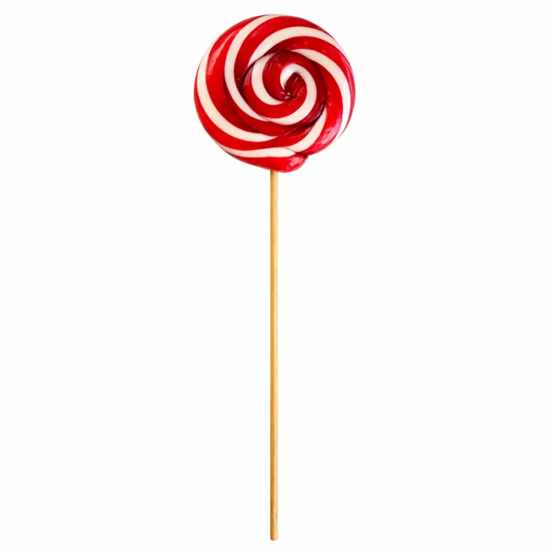 Γλειφιτζούρι Πιρουλέτα Camelot Κόκκινο – Μεσαίο 40gr (12τμχ.)