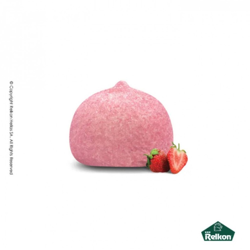 Marshmallow Ζαχαρωτά Relkon - Golf Ball Ροζ Φράουλα (0,9kg.) ≈100τμχ.