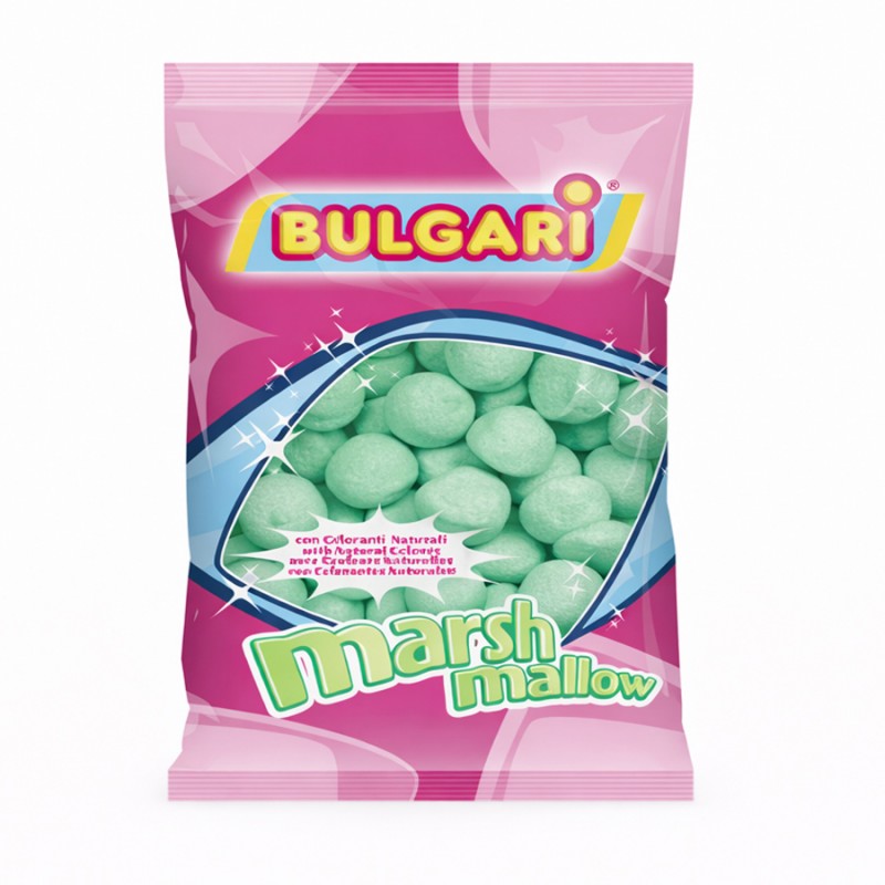 Marshmallow Ζαχαρωτά Bulgari - Golf Balls - Βεραμάν (0.9kg.) ≈95τμχ.