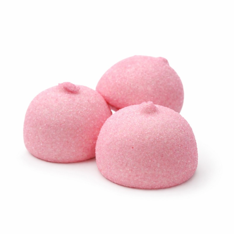 Marshmallow Ζαχαρωτά Bulgari - Golf Balls - Ροζ (0.9kg.) ≈95τμχ.