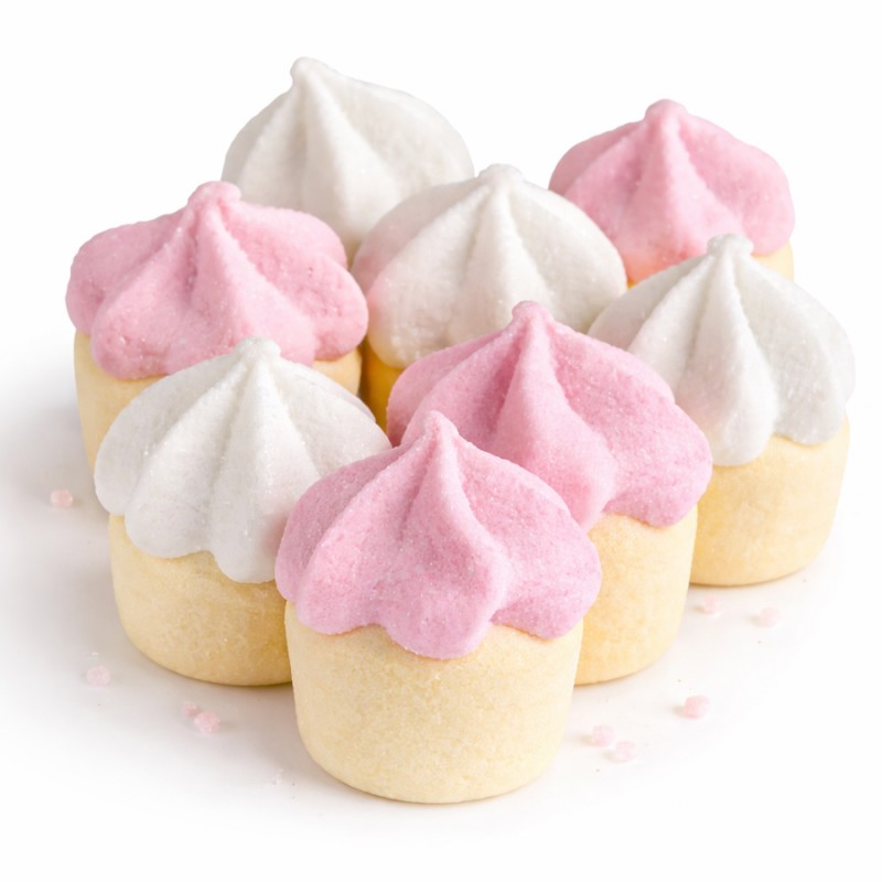 Marshmallow Ζαχαρωτά Bulgari - Κεκάκια - Mix (0.9kg.) ≈95τμχ.