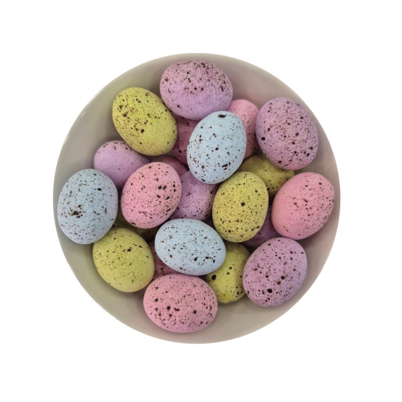 Αυγό Σοκολάτας Χατζηγιαννάκη – Πολύχρωμο Πιτσιλωτό Καφέ (0,8kg.) ≈80τμχ.