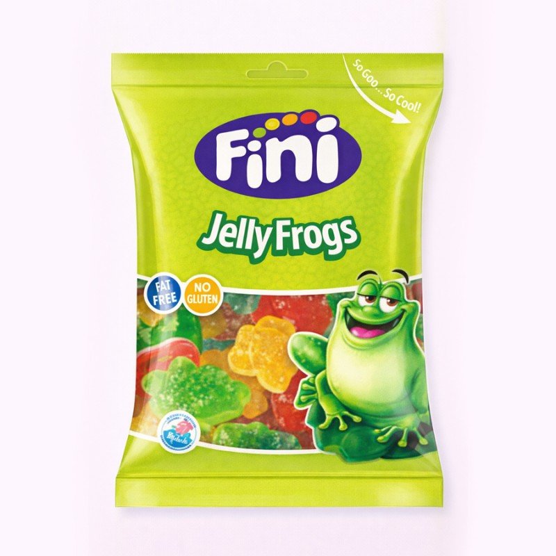 Ζελεδάκια Fini Jelly Frogs 90gr. (12τμχ.)