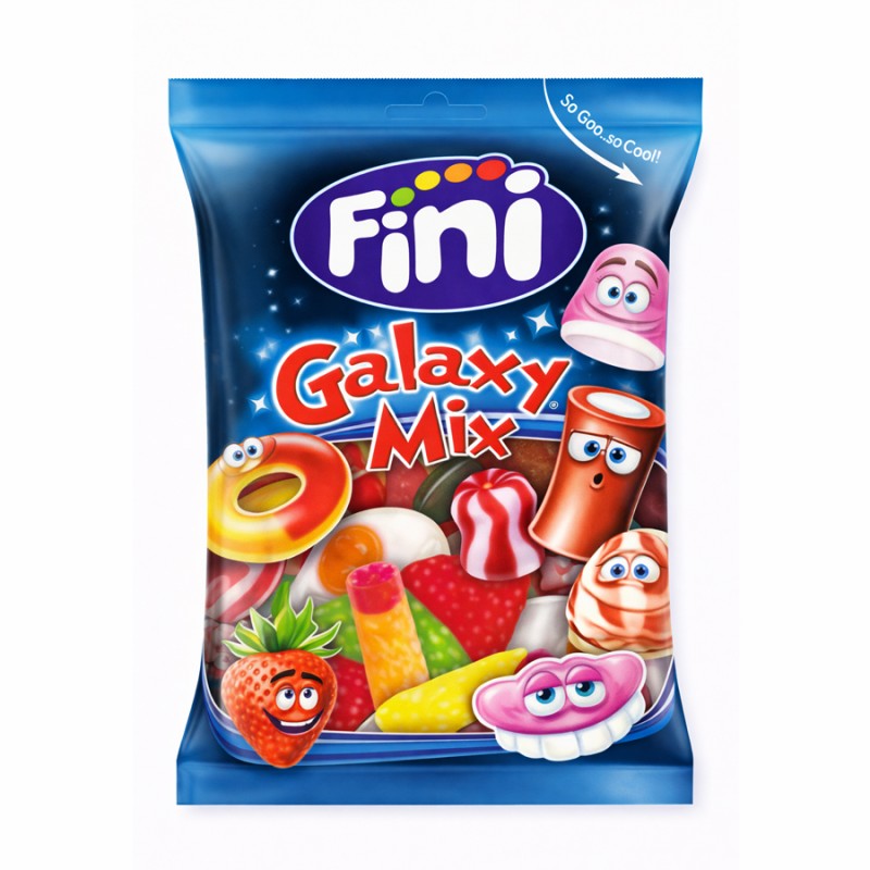 Ζελεδάκια Fini Galaxy Mix 90gr. (12τμχ.)