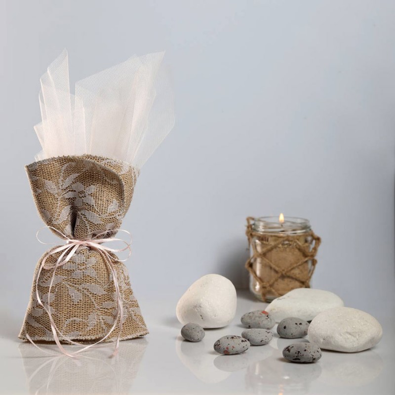 Μπομπονιέρα Γάμου Λινάτσα 16Τ201 (365τμχ)