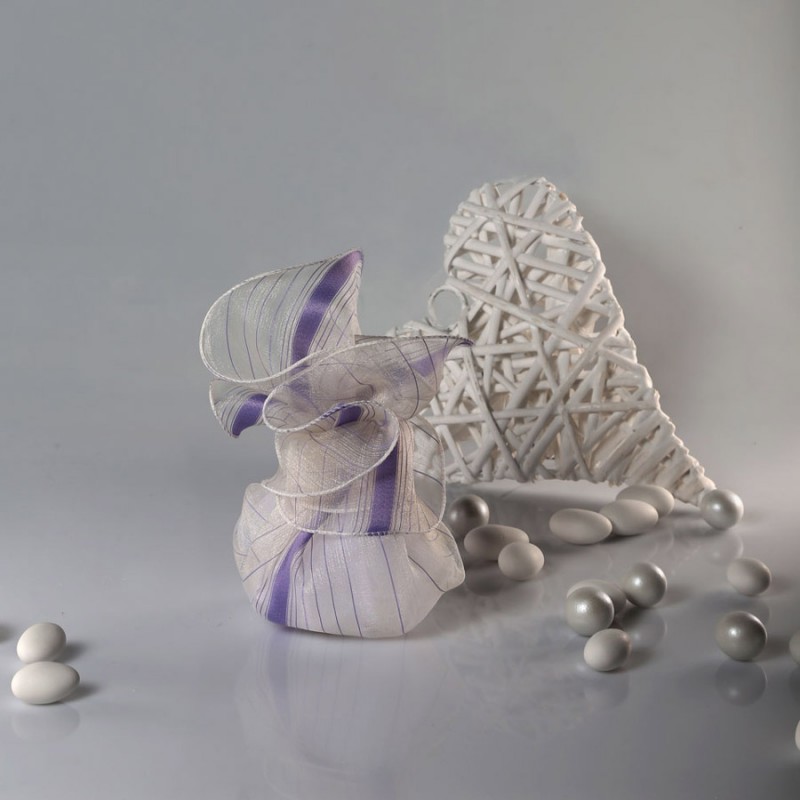 Μπομπονιέρα Γάμου Πουγκί 16Τ131