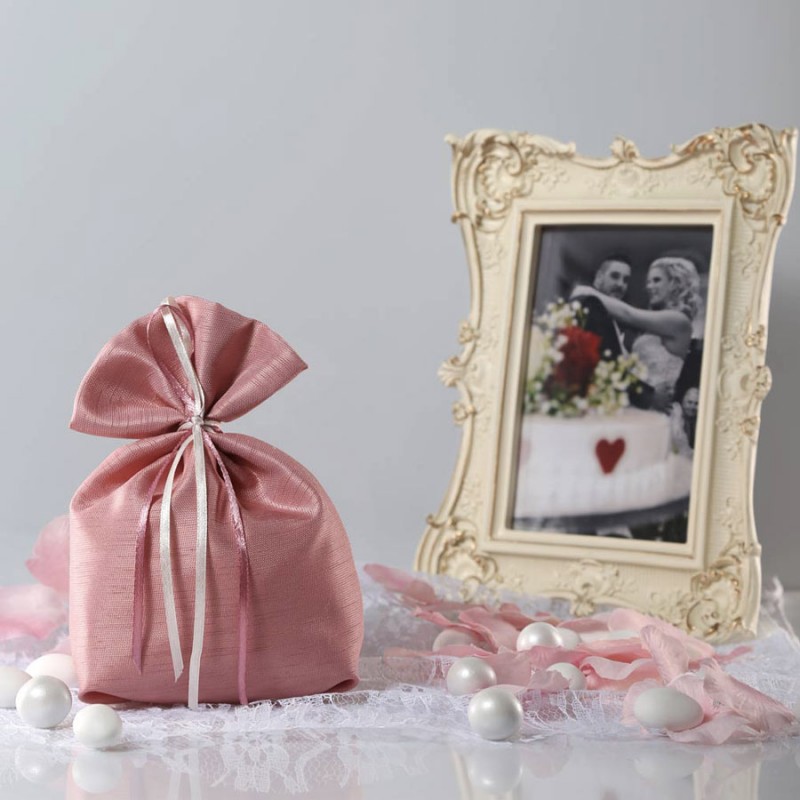 Μπομπονιέρα Γάμου Πουγκί 16Τ222