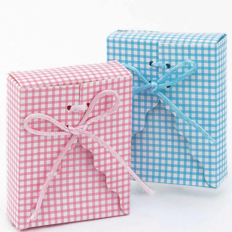 Μπομπονιέρα Βάπτισης Χάρτινο Κουτί Μ6251