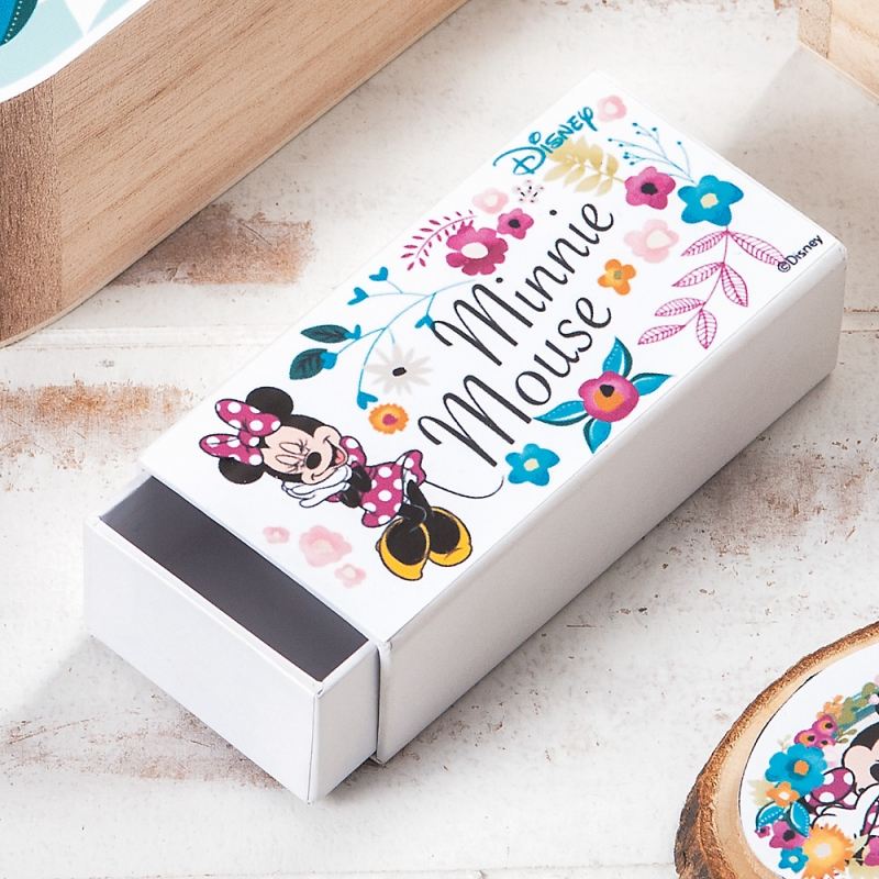 Μπομπονιέρα Βάπτισης Σπιρτόκουτο  Minnie Mouse  ΝΑ1131