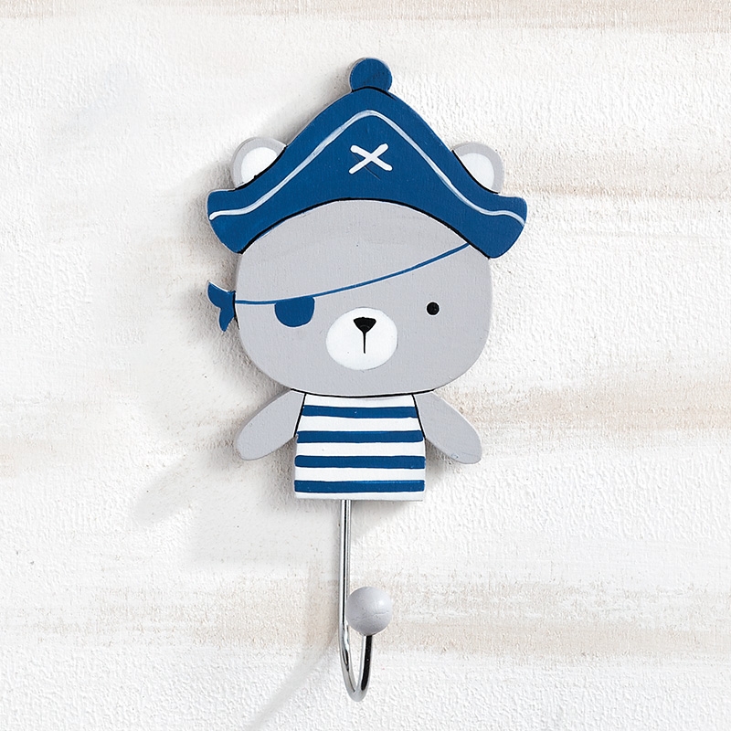 Μπομπονιέρα Βάπτισης Ξύλινη Κρεμάστρα Τοίχου 18Ε1012 (7τμχ)