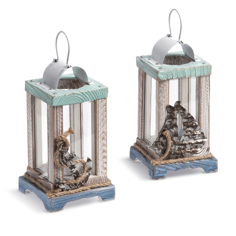 Μπομπονιέρα Βάπτισης Ναυτικά Φαναράκια Λ1814