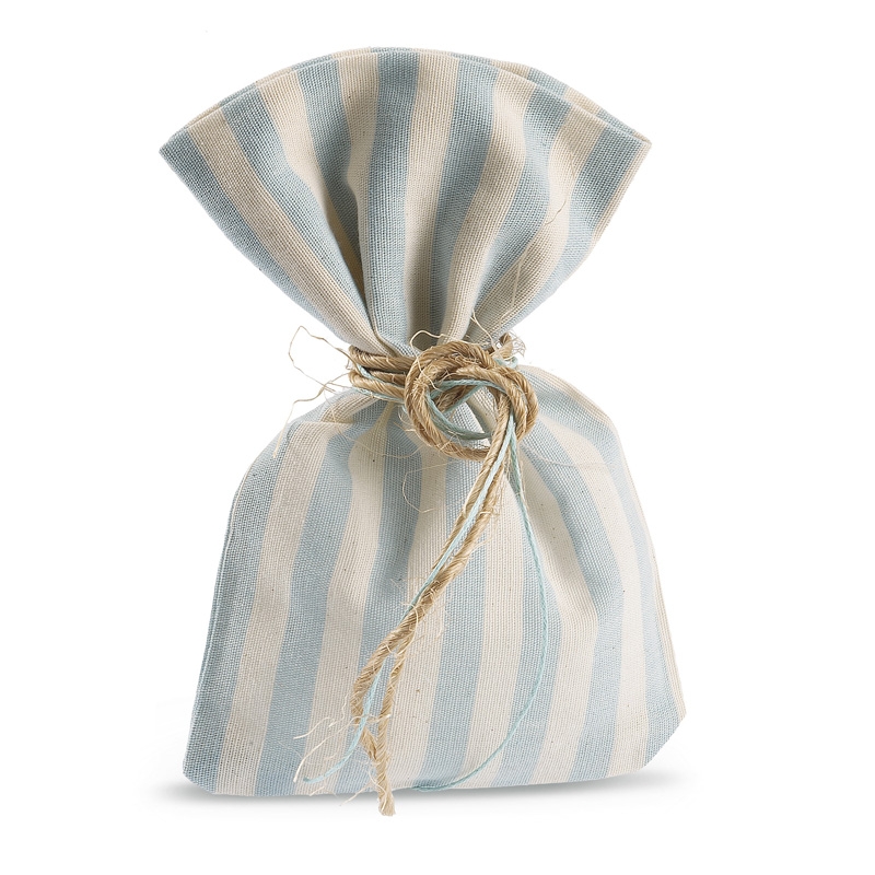 Μπομπονιέρα Βάπτισης Πουγκί  Λινό Π300-139 (10τμχ)