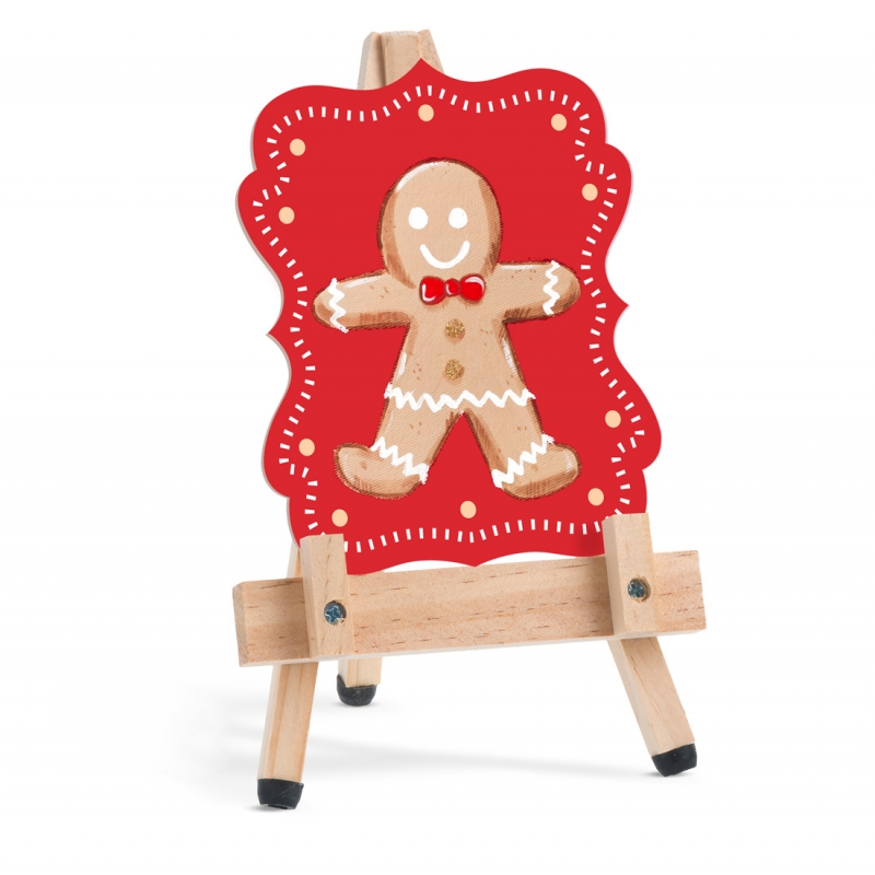 Μπομπονιέρα Βάπτισης  Καδράκι Σε  Καβαλέτο  Μπισκοτάκι  Ρ2020/Κ-Α