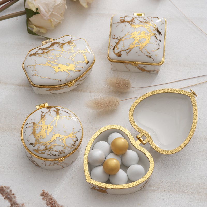 Μπομπονιέρα Βάπτισης Μπιζουτιέρες Μάρμαρο 602217