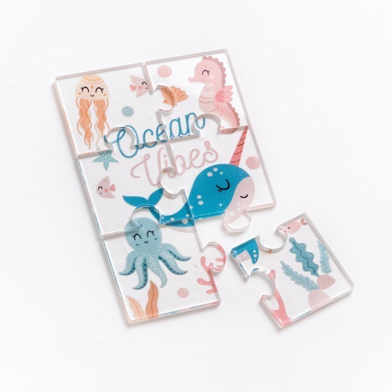 Μπομπονιέρα Βάπτισης Puzzle Βυθός 031-530-01