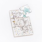 Μπομπονιέρα Βάπτισης Puzzle Ελεφαντάκι 031-962-01