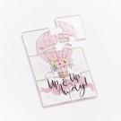 Μπομπονιέρα Βάπτισης Puzzle Αερόστατο 031-990-01