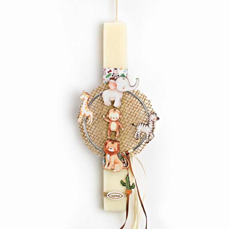 Πασχαλινή Λαμπάδα - Ζωάκια ΕΛ685