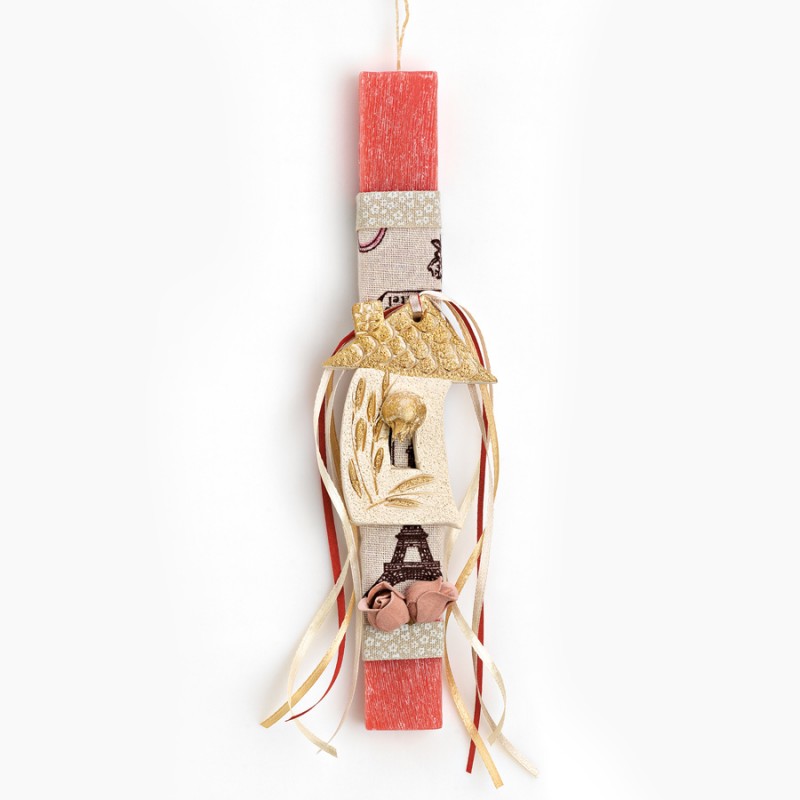 Πασχαλινή Λαμπάδα - Κεραμικό Διακοσμητικό  ΕΛ664